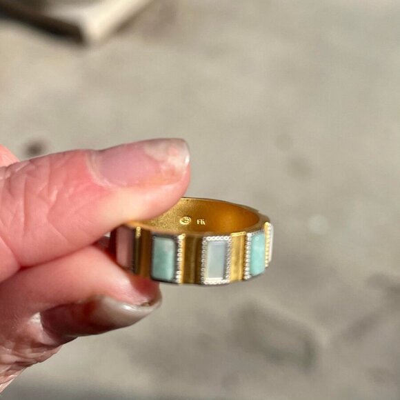 Frieda Rothman Celestial Mother of Pearl Ring - Picture 5 of 6